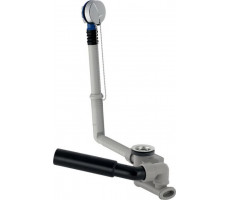 Слив-перелив Geberit 150.017.00.6 с пробкой на цепочке, хром