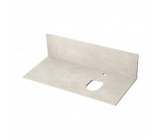 Столешница под раковину Aquaton Мишель 100 с панелью, бежевая 1A277303MIX40