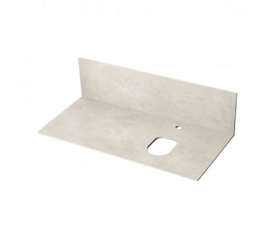 Столешница под раковину Aquaton Мишель 100 с панелью, бежевая 1A277303MIX40