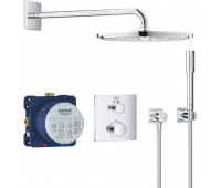 Душевая система с термостатом встроенным Grohe Grohtherm 34730000 с Rainshower Cosmopolitan 310, хром