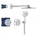 Душевая система с термостатом встроенным GROHE Rainshower SmartActive 310 34863000 хром Душевая система с термостатом встроенным GROHE Rainshower SmartActive 310 34863000 хром