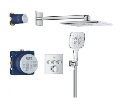 Душевая система с термостатом встроенным GROHE Grohtherm SmartControl 34864000 хром