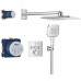 Душевая система с термостатом встроенным GROHE Grohtherm SmartControl 34864000 хром