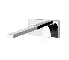 Смеситель для раковины, встраиваемый, излив: 20,9см, Gessi Emporio Via manzoni 44895#031 цвет хром