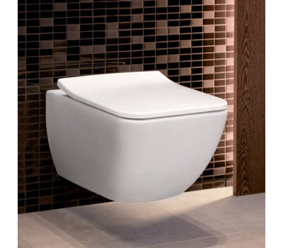 Унитаз подвесной Villeroy&Boch Venticello 4611RL01 микролифт, цвет-альпийский белый