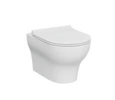 Подвесной Безободковый унитаз VitrA Zentrum Round 7786B003-0075