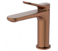 Смеситель для раковины BELZ B10786-2 брашированное розовое золото