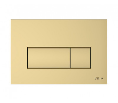 Клавиша смыва Vitra Root Square 740-2324 золото