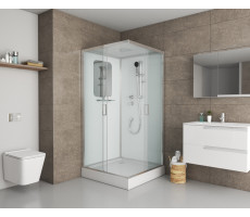 Душевая кабина 100х100 см Niagara Premium NG-6002-01Q низкий поддон (16 см) стекло прозрачное Душевая кабина 100х100 см Niagara Premium NG-6002-01Q низкий поддон (16 см) стекло прозрачное