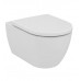 Подвесной унитаз безободковый Ideal Standard Ellisse T569201 с крышкой микролифт