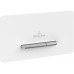Клавиша смыва Villeroy & Boch Supreo V99442RE (только для инсталляции Supreo), Смыв с 2 объемами, Белое Стекло