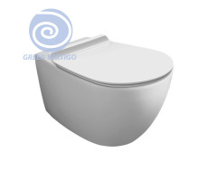 Подвесной унитаз безободковый SIMAS Vignoni VI18VERT bi matt Tornado Подвесной унитаз безободковый SIMAS Vignoni VI18VERT bi matt Tornado