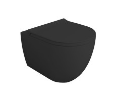 Унитаз подвесной SIMAS Vignoni VI28 nero matt черный матовый Унитаз подвесной SIMAS Vignoni VI28 nero matt черный матовый