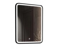 Зеркало Comforty Нобилис-60 LED подсветка, черная рамка, бесконтактный сенсор 600*800 Зеркало Comforty Нобилис-60 LED подсветка, черная рамка, бесконтактный сенсор 600*800