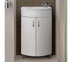 Тумба под раковину Belux Микро Н 50 напольная, белая Тумба под раковину Belux Микро Н 50 напольная, белая