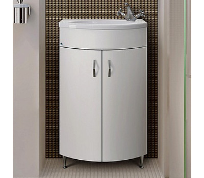 Тумба под раковину Belux Микро Н 50 напольная, белая