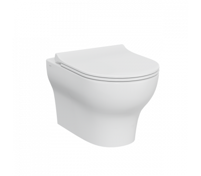 Подвесной Безободковый унитаз VitrA Zentrum Round 7786B003-0075 Подвесной Безободковый унитаз VitrA Zentrum Round 7786B003-0075