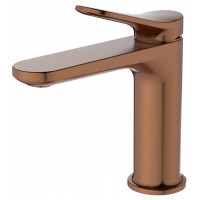 Смеситель для раковины BELZ B10786-2 брашированное розовое золото