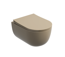 Подвесной унитаз Ceramica Nova Rimless Modena Rimless CN6063MC (цвет Капучино Матовый) Подвесной унитаз Ceramica Nova Rimless Modena Rimless CN6063MC (цвет Капучино Матовый)