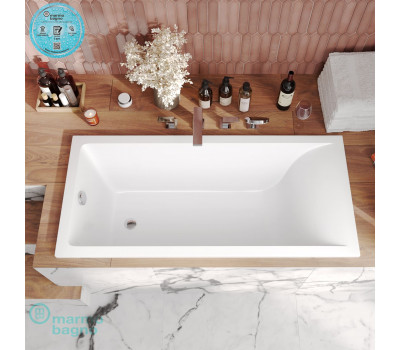 Ванна из литьевого мрамора Marmo Bagno Алесса NEW 160х70 Ванна из литьевого мрамора Marmo Bagno Алесса NEW 160х70