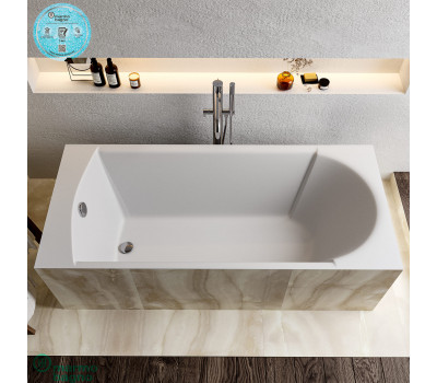 Ванна из литьевого мрамора Marmo Bagno Глория 170x70 