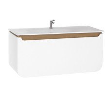 Тумба с раковиной CREAVIT Дуб PN0120.01.BDM+DP120 