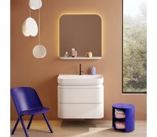 Комплект мебели BURGBAD B.ME SGTW100F5981G0126C0037*1 цвет белый матовый