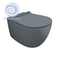 Унитаз подвесной SIMAS Vignoni VI18VERT (green vertigo), цвет: cemento matt
