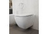Унитаз подвесной Hatria BIANCA Y1X401 цвет белый+ крышка сидение 