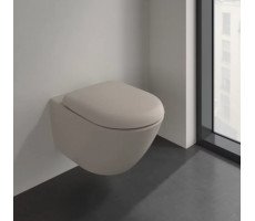 Унитаз подвесной Villeroy & Boch Antao 4674T0AM миндаль, CeramicPlus, TwistFlush, цвет Almond Унитаз подвесной Villeroy & Boch Antao 4674T0AM миндаль, CeramicPlus, TwistFlush, цвет Almond