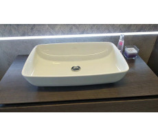 Раковина 58х38см Villeroy&Boch Artis 417258R1 CeramicPlus, цвет-альпийский белый