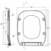 Крышка-сиденье к унитазу Roca DEBBA 8019D2003 тонкое, быстросъемное, микролифт