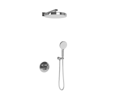 Душевой комплект SANCOS Space SC3006CH c термостатическим смесителем, цвет хром 