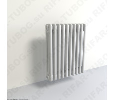 Радиатор 3-х трубчатый RIFAR TUBOG VENTIL 3057, 8 секций цвет RAL 9005
