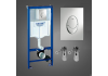 Система инсталляции для унитаза 3 в 1 GROHE Rapid SL  38721001 с панелью смыва Skate Air