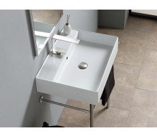 Раковина 60х46см Scarabeo Teorema 2.0 5105 41 цвет-Pearl