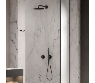 Душевая система Keuco Ixmo 59602370001 чёрный матовый Душевая система Keuco Ixmo 59602370001 чёрный матовый