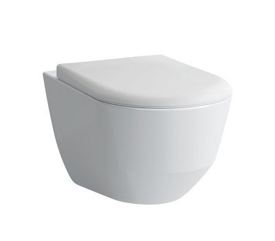 Унитаз подвесной безободковый LAUFEN Pro 6.2096.6.395.000.1 крышка-сиденье soft-close