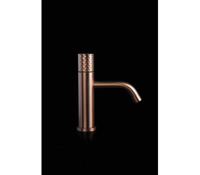 Смеситель STICK для умыв. COPPER BRUSHED DIAMOND Boheme 121-CB брашированная медь 