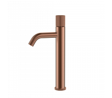 Смеситель STICK для умывальника высокий COPPER BRUSHED DIAMOND Boheme 122-CB брашированная медь Смеситель STICK для умывальника высокий COPPER BRUSHED DIAMOND Boheme 122-CB брашированная медь