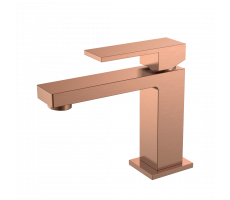 Смеситель для умывальника QUBIC COPPER BRUSHED Boheme 471-CB брашированная медь Смеситель для умывальника QUBIC COPPER BRUSHED Boheme 471-CB брашированная медь