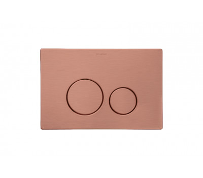 Кнопка для инсталляции, нерж.сталь COPPER BRUSHED ультраплоская Boheme 649-CB брашированная медь 