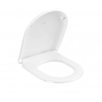 Сиденье с крышкой для унитаза Villeroy & Boch Antao 8M67S1RW Stone White CeramicPlus  (белый матовый) микролифт