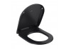 Сиденье с крышкой Villeroy & Boch Antao 8M67S1R7 SoftClosing,  со снимаемым сиденьем (QuickRelease), Pure Black (черный матовый)