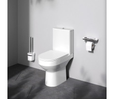 Унитаз-компакт FlashClean AM.PM Spirit V2.0 C708600WH Белый глянцевый 