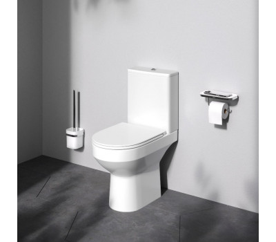 Унитаз-компакт FlashClean AM.PM Spirit V2.0 C708600WH Белый глянцевый 