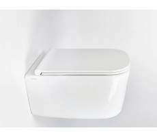 Унитаз подвесной GALASSIA Meg11Pro 5486 цвет белый. сиденье отдельно 