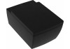 Унитаз подвесной Villeroy&Boch Memento 2.0 4633R0R7 с открытым смывным краем, настенный, с DirectFlush, Pure Black CeramicPlus