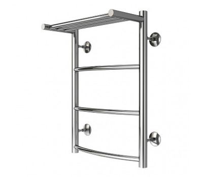 Полотенцесушитель электрический AZARIO VERONA 400/600 3 секции, с полкой, диммер справа, хром AZ04846P Полотенцесушитель электрический AZARIO VERONA 400/600 3 секции, с полкой, диммер справа, хром AZ04846P