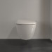 Унитаз подвесной с открытым смывным краем Villeroy&Boch Subway 2.0 5614R0R3​​​​​​​ с DirectFlush, Pеrgamon CeramicPlus
